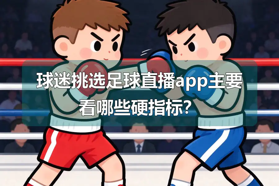球迷挑选足球直播app主要看哪些硬指标？